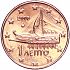 Obverse thumbnail for 2008 1 ct. from Greece