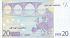 Reverse thumbnail for 2002G 20 € from · euro notes