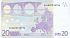 Reverse thumbnail for 2002P 20 € from · euro notes