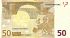 Reverse thumbnail for 2002N 50 € from · euro notes