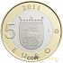 Reverse thumbnail for 2011 5 € from Finland