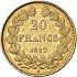 Reverse thumbnail for 20 Francs from France