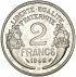 Reverse thumbnail for 2 Francs from France