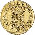 Reverse thumbnail for 1/2 Escudo from 1761JP