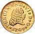 Obverse thumbnail for 1/2 Escudo from 1749JB