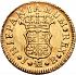 Reverse thumbnail for 1/2 Escudo from 1749JB