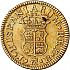 Reverse thumbnail for 1/2 Escudo from 1752JB
