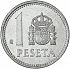 Reverse thumbnail for 1 Peseta from Spain