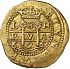 Reverse thumbnail for 8 Escudos from 1696H