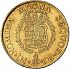 Reverse thumbnail for 8 Escudos from 1754JD