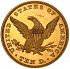 Reverse thumbnail for 1844 US 10 $ minted in Philadelphia