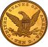 Reverse thumbnail for 1846 US 10 $ minted in Philadelphia