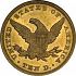 Reverse thumbnail for 1853 US 10 $ minted in Philadelphia