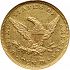 Reverse thumbnail for 1858 US 10 $ minted in Philadelphia