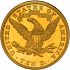 Reverse thumbnail for 1900 US 10 $ minted in Philadelphia
