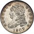 Obverse thumbnail for 1809 US 10 ct. minted in Philadelphia