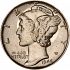 Obverse thumbnail for 1942 US 10 ct. minted in San Francisco