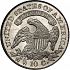 Reverse thumbnail for 1831 US 10 ct. minted in Philadelphia