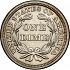 Reverse thumbnail for 1842 US 10 ct. minted in Philadelphia