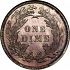 Reverse thumbnail for 1885 US 10 ct. minted in Philadelphia