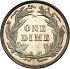 Reverse thumbnail for 1892 US 10 ct. minted in Philadelphia