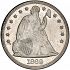 Obverse thumbnail for 1869 US 1 $