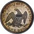 Reverse thumbnail for 1845 US 1 $ minted in Philadelphia