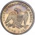 Reverse thumbnail for 1858 US 1 $ minted in Philadelphia