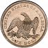 Reverse thumbnail for 1864 US 1 $ minted in Philadelphia