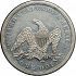 Reverse thumbnail for 1865 US 1 $ minted in Philadelphia