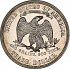 Reverse thumbnail for 1884 US 1 $ minted in Philadelphia