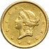 Obverse thumbnail for 1853O US 1 $ - Gold