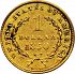 Reverse thumbnail for 1850 US 1 $ - Gold minted in Philadelphia