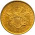 Reverse thumbnail for 1853 US 20 $ minted in Philadelphia