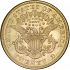 Reverse thumbnail for 1869 US 20 $ minted in Philadelphia