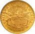 Reverse thumbnail for 1876 US 20 $ minted in Philadelphia