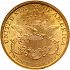 Reverse thumbnail for 1894 US 20 $ minted in Philadelphia