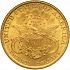 Reverse thumbnail for 1899 US 20 $ minted in Philadelphia