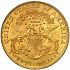 Reverse thumbnail for 1902 US 20 $ minted in Philadelphia