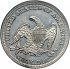 Reverse thumbnail for 1842 US 25 ct. minted in Philadelphia