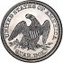 Reverse thumbnail for 1864 US 25 ct. minted in Philadelphia