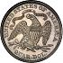 Reverse thumbnail for 1868 US 25 ct. minted in Philadelphia