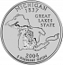 Reverse thumbnail for 2004 US 25 ct. minted in Denver