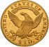 Reverse thumbnail for 1824 US 2 $ 50 minted in Philadelphia