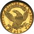 Reverse thumbnail for 1831 US 2 $ 50 minted in Philadelphia