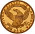Reverse thumbnail for 1834 US 2 $ 50 minted in Philadelphia