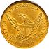 Reverse thumbnail for 1839 US 2 $ 50 minted in Dahlonega