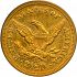 Reverse thumbnail for 1840 US 2 $ 50 minted in Dahlonega