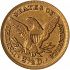 Reverse thumbnail for 1859 US 2 $ 50 minted in Dahlonega