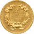 Reverse thumbnail for 1866 US 3 $ minted in Philadelphia